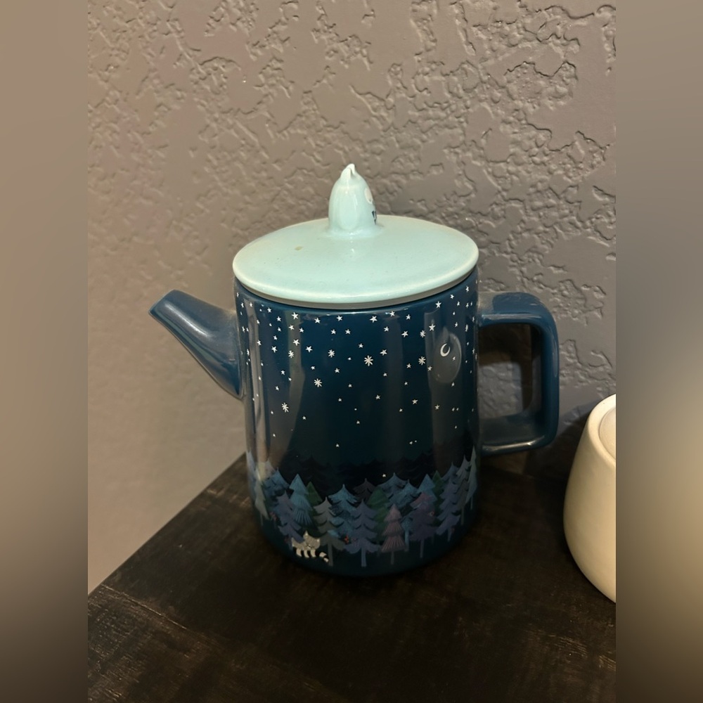 Starbucks Korea 2017 Autumn Woodland Tea Pot